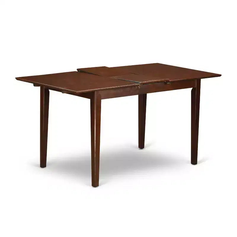 Ensemble de salle à manger 7 pièces - Table de salle à manger pour petits espaces et 6 chaises - Ensemble de salle à manger en bois