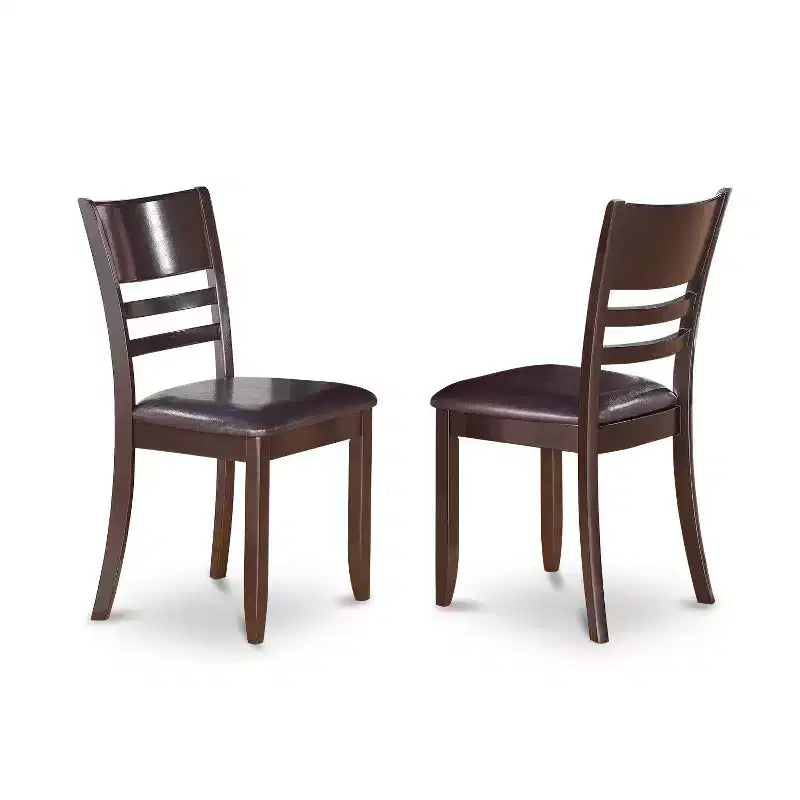Ensemble de salle à manger gothique - Table et chaises - Grande table rectangulaire avec rallonge - Mobilier de salle à manger élégant