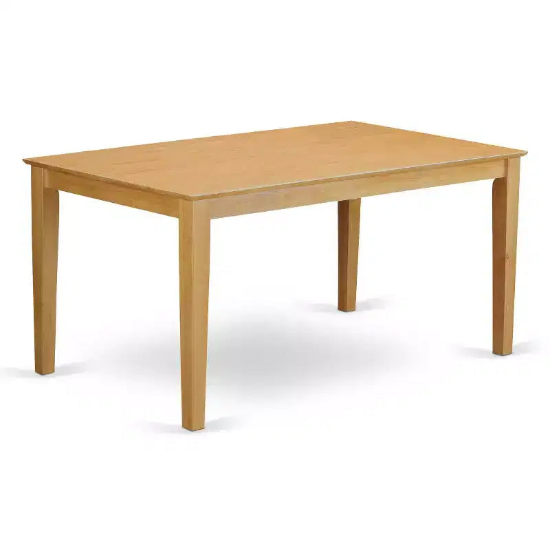 Ensemble de salle à manger 6 pièces Table et chaises Banc - Cuisine Fini Chêne 36x60 pouces