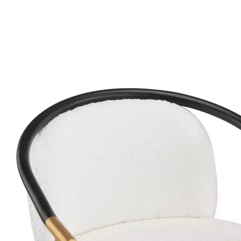 Christopher Knight Home Kun, ensemble de 3 tabourets de comptoir contemporains revêtus de bouclette avec table longue cannelée