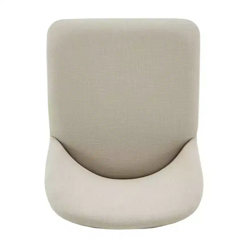 Ensemble table de salle à manger Jolana 45 en chêne rond à plateau noir et chaises de salle à manger tapissées de lin - iNSPIRE Q