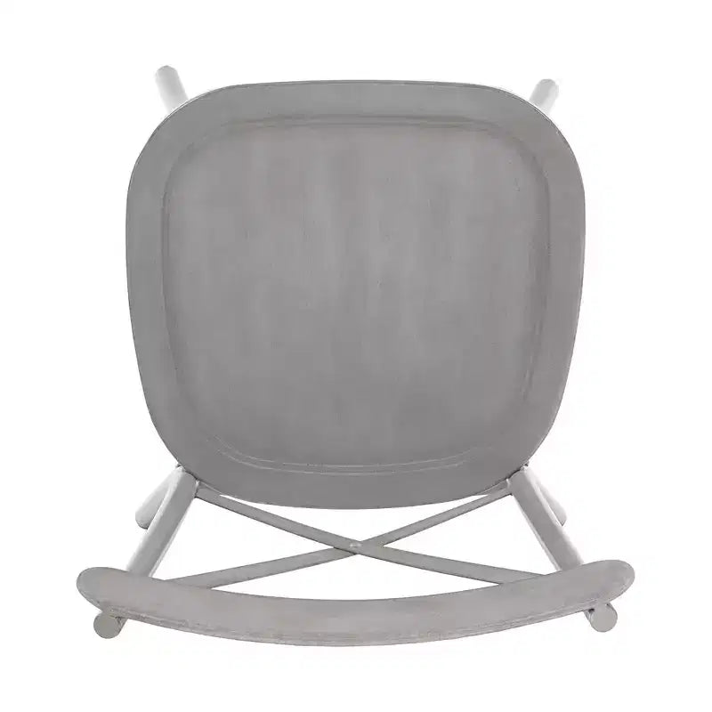 Table de salle à manger ronde Jolana avec plateau en chêne et pieds noirs et ensemble de chaises en métal à dossier en X - iNSPIRE Q