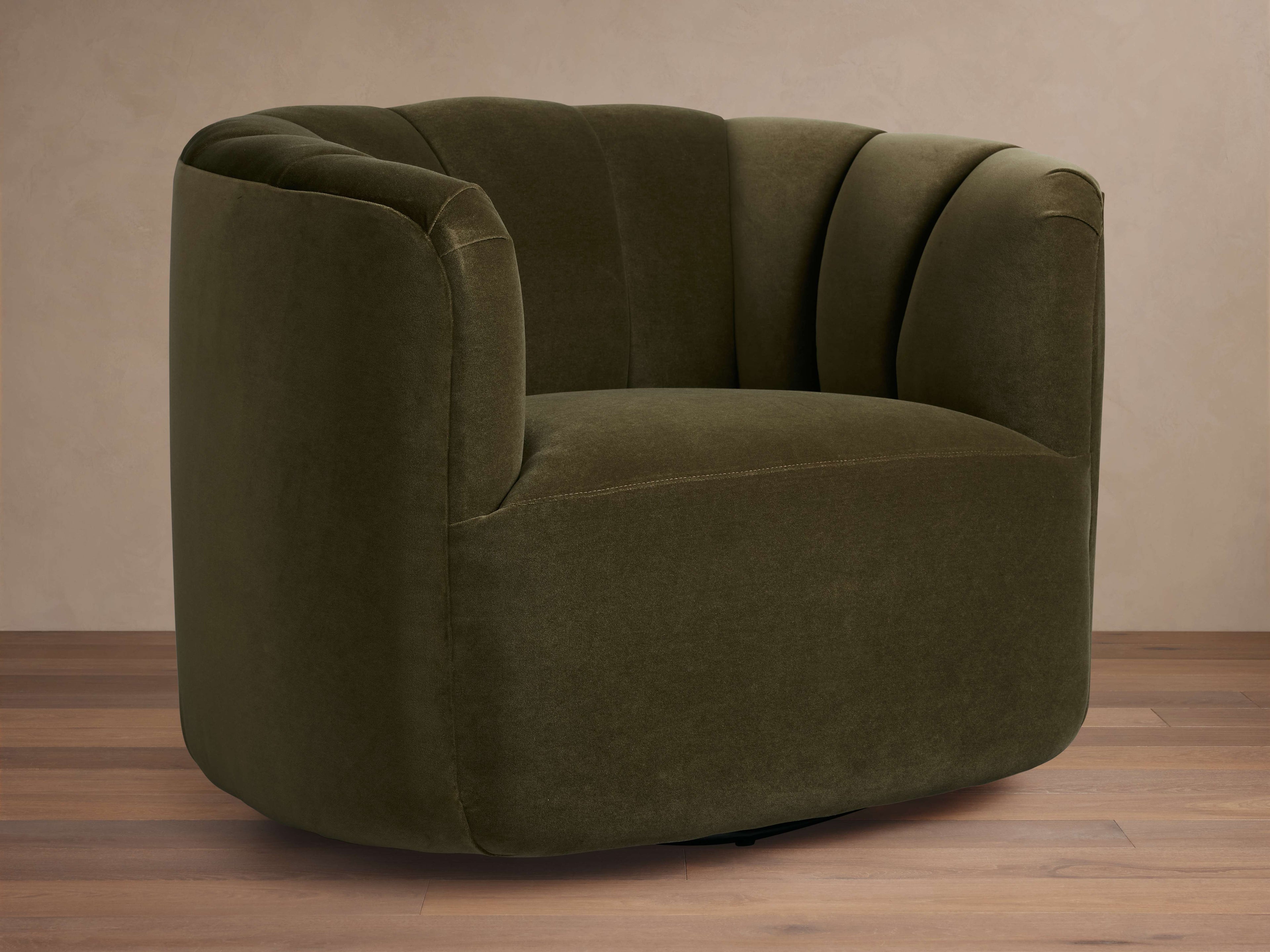 Fauteuil pivotant Amira