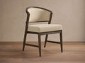 Chaise de salle à manger latérale à dossier rembourré