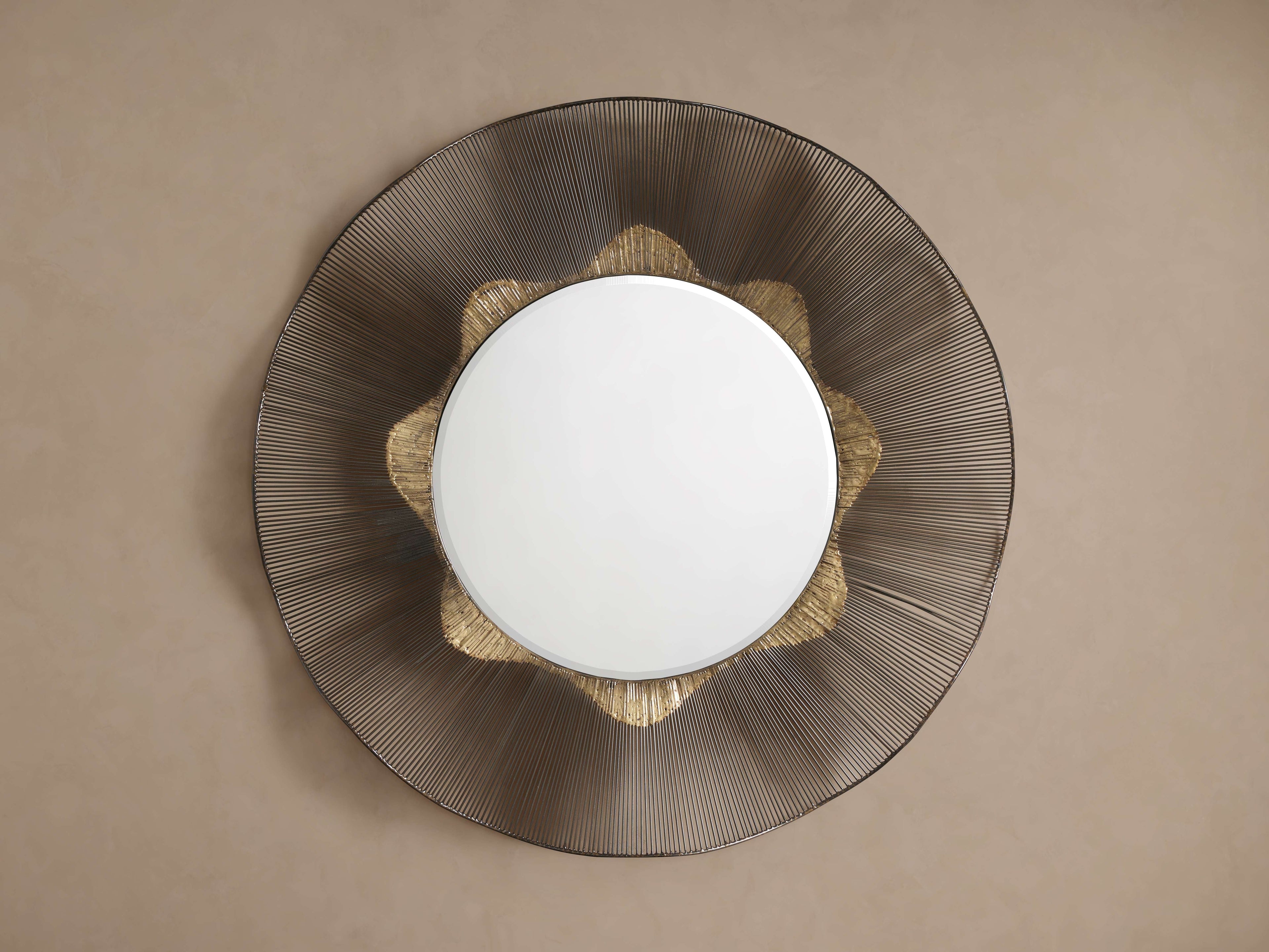 Miroir mural rond