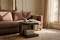 Side Table — French Vintage Living Room Scene